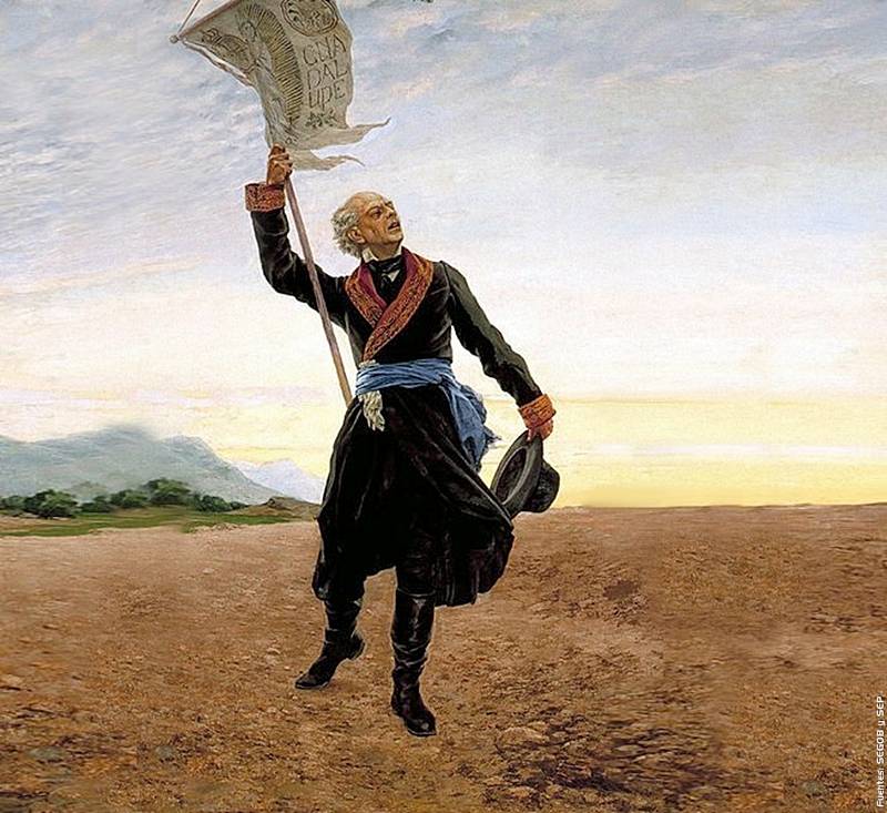 El 'estandarte' de la Virgen y la Independencia de México El 'estandarte' de la Virgen y la Independencia de México
