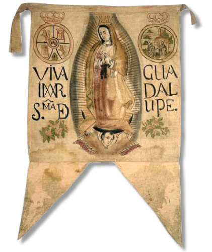 El 'estandarte' de la Virgen y la Independencia de México El 'estandarte' de la Virgen y la Independencia de México